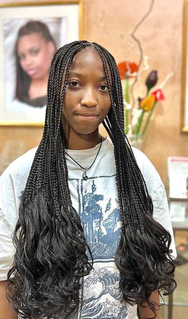 Knotless Braids Style 17